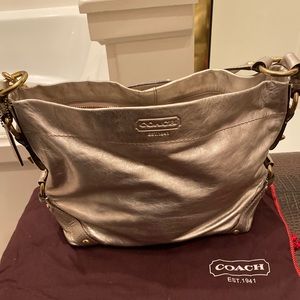 Coach Carly leather hand bag